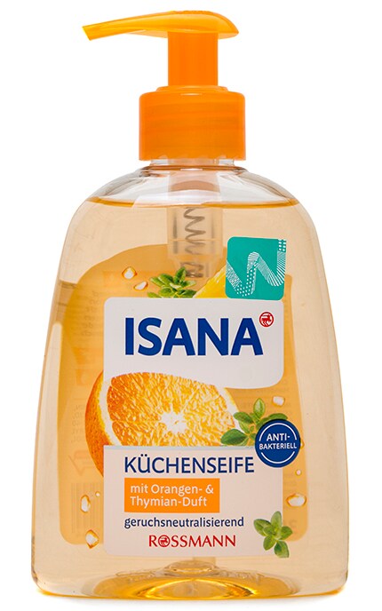 Мыло жидкое Isana Апельсин и тимьян