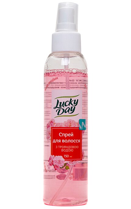 LUCKY DAY-Тоник-спрей Lucky Day С розовой водой-4823001604321