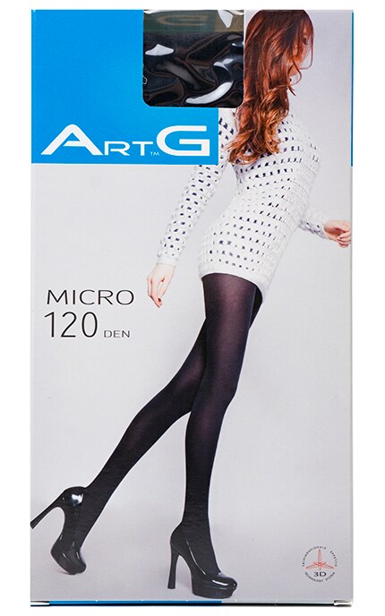ART G-Колготки ArtG Micro Nero 120 den размер 2S-4820040264929