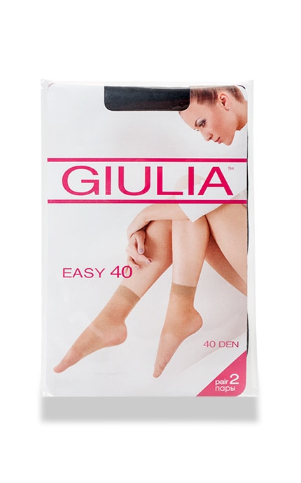 GIULIA-Носки Giulia Marea Marea Nero 40 den 23-25 размер 2 пары -4820040120669