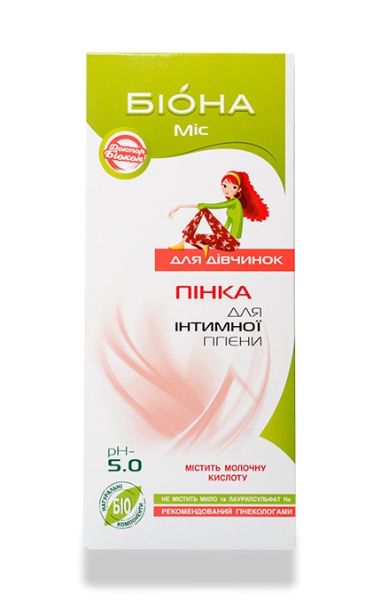 БИОКОН-Пенка для интимной гигиены Доктор Биокон Биона Мисс-4820160030695