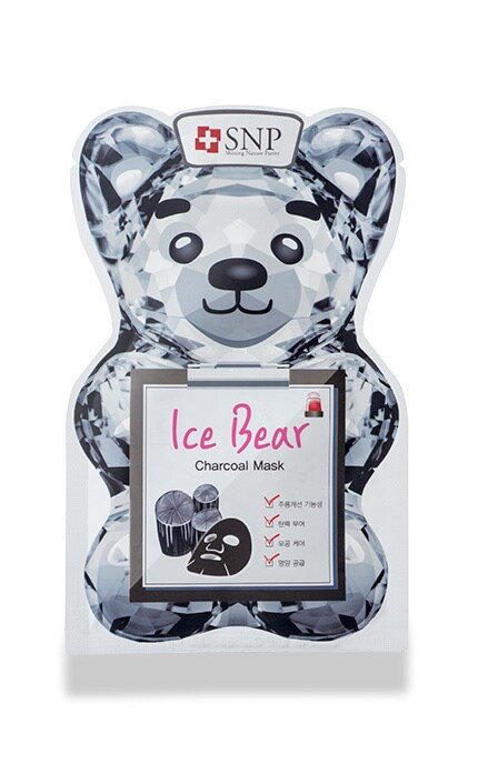 SNP-Маска для лица SNP Ice Bear с углем-8809458844370