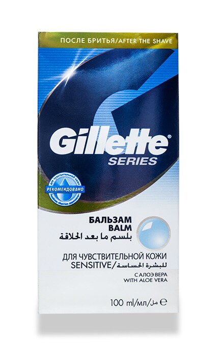 GILLETTE-Бальзам після гоління Gillette Series Sensitive Skin, 100 мл-7702018970261