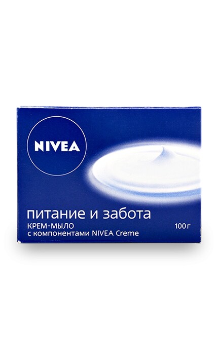 Крем-мыло Nivea Питание и уход с компонентами Nivea Creme