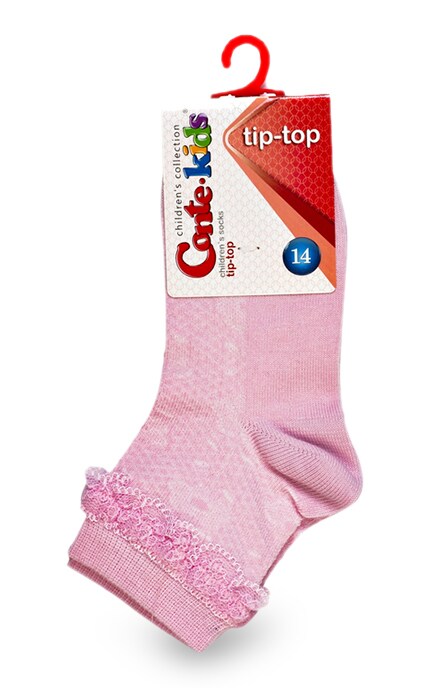CONTE KIDS-Дитячі шкарпетки Conte-kids Tip-top колір світло-рожевий малюнок 081 розмір 14-4810226031858