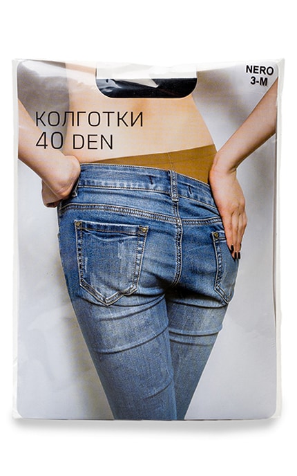 WOMEN'S CODE-Колготки Women's Code Nero 40 den 3 размер-4820040928760