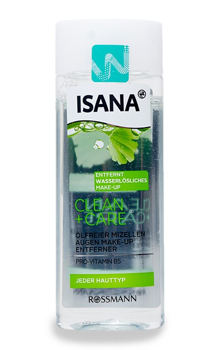 Демакияж для ресниц Isana Clean+Care 100 мл