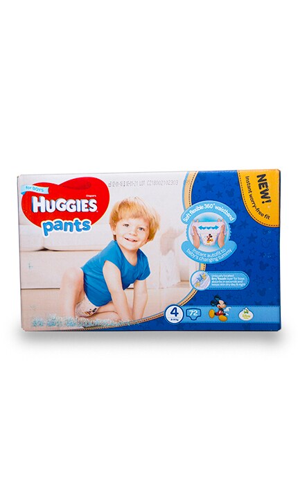 HUGGIES PANTS-Підгузки-трусики для хлопчиків Huggies дитячі, розмір 4 (9-14 кг)-5029053564104