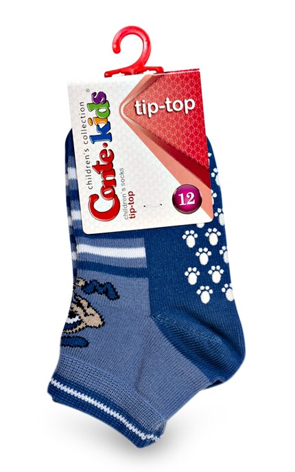 CONTE KIDS-Детские носки Conte-kids Tip-top цвет синий, рисунок 252, размер 12-4810226154762
