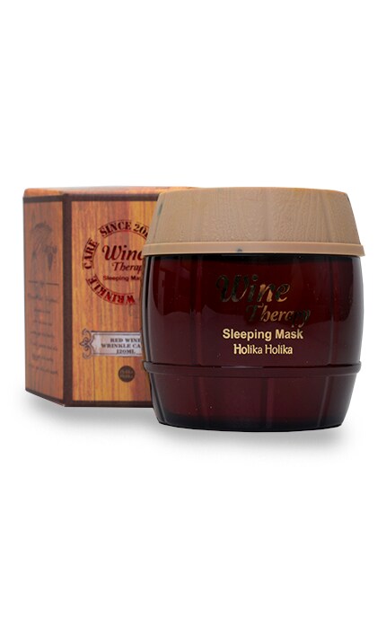 Маска-желе для лица ночная Holika Holika Wine Therapy Sleeping mask 120 мл