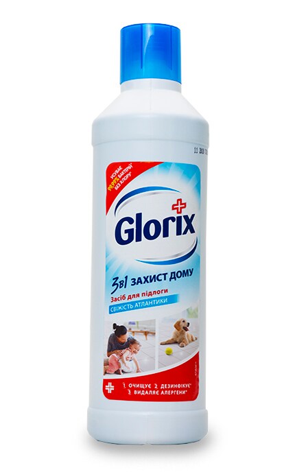 GLORIX-Засіб для чищення підлоги Glorix Свіжість Атлантики -8711600362079