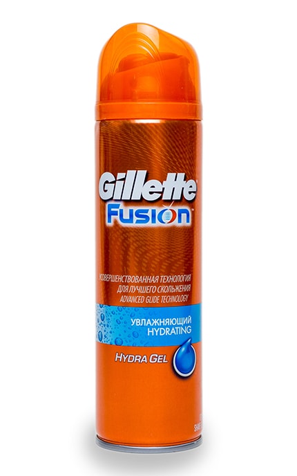 GILLETTE FUSION-Гель для гоління Gillette Fusion ProGlide Hydrating, 200 мл-7702018465194