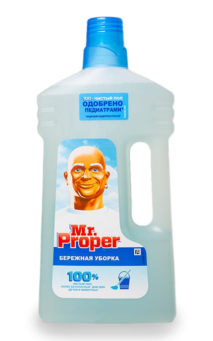 MR PROPER-Рідина для миття підлоги Mr Proper Делікатне прибирання-8001090628879