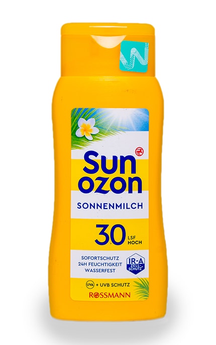 SUNOZON-Сонцезахисне молочко Sun Ozon Фактор захиcту 30-4305615572536