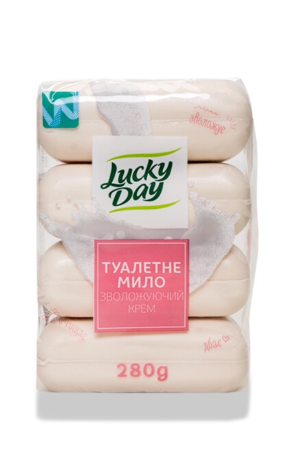 LUCKY DAY-Мило туалетне Lucky Day Зволожувальний крем-4820195502501