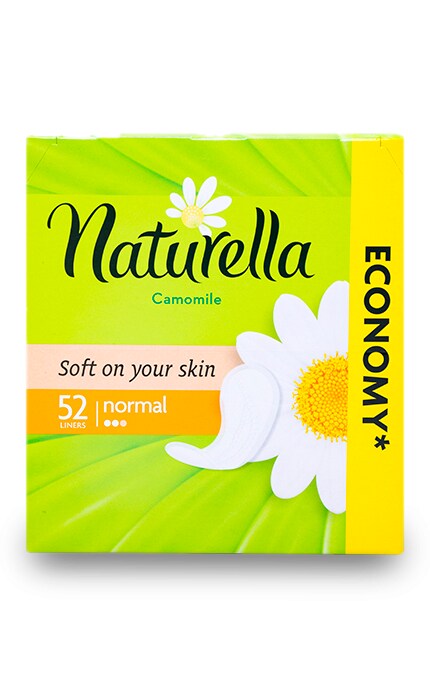 NATURELLA-Ежедневные прокладки Naturella Camomile Normal 52 шт-8001090604040