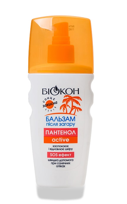БИОКОН СОЛНЦЕ-Бальзам після засмаги Биокон Пантенол-active-4820008318381