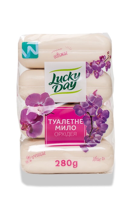 LUCKY DAY-Мыло туалетное Lucky Day Орхидея-4820195502518