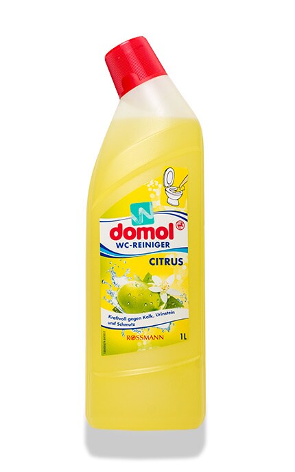 Гель для дезинфекции унитаза Domol Лимон