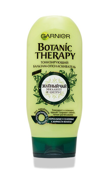 BOTANIC THERAPY-Бальзам-ополіскувач Garnier Botanic Therapy Зелений чай Евкаліпт і Цитрус -3600542086806