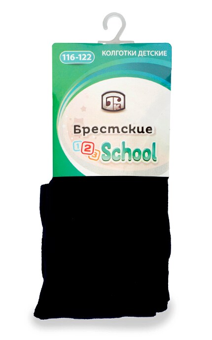 БЧК-Колготи дитячі Брестские School Темно-сині розмір 116-122 -4810089322803