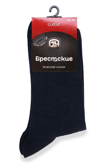 БЧК-Носки мужские размер 44-45 серые стандартные-4810089303215