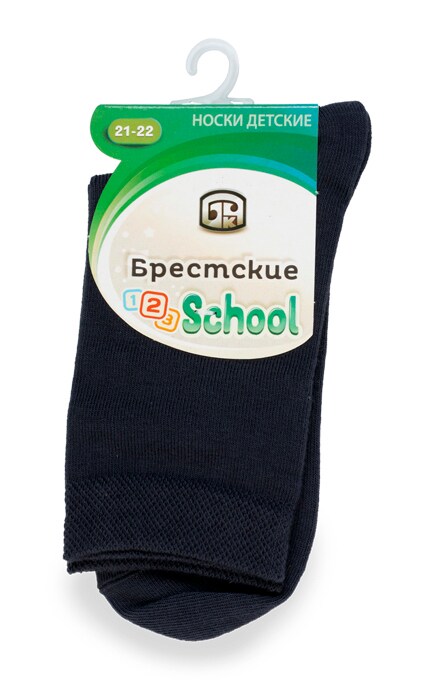 БЧК-Шкарпетки Брестские School темно-сірі дитячі розмір 21-22-4810089325873