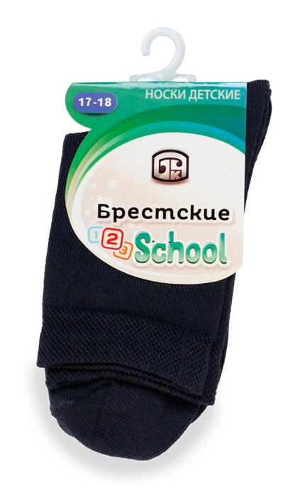 БЧК-Носки детские Брестские School серые-4810089325835
