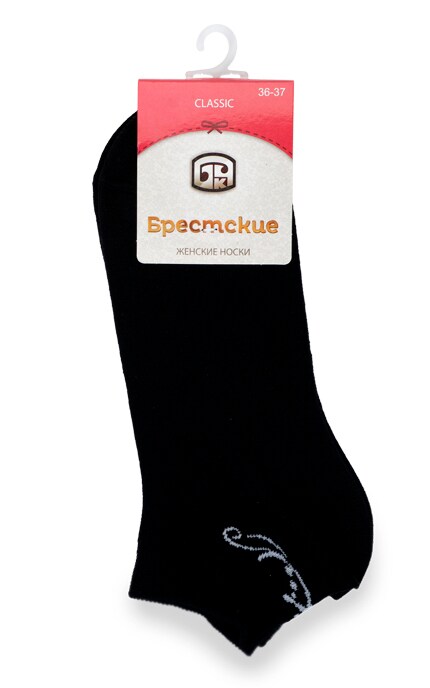 БЧК-Шкарпетки Брестские Classic чорні жіночі розмір 23-4810089315348