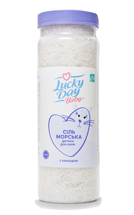 LUCKY DAY BABY-Сіль морська дитяча Lucky Day Baby Лаванда-4823097600269