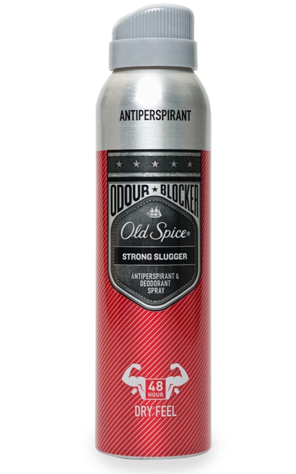 OLD SPICE-Аерозольний дезодорант-антиперспірант Old Spice Odour Blocker Strong Slugger-8001090605597