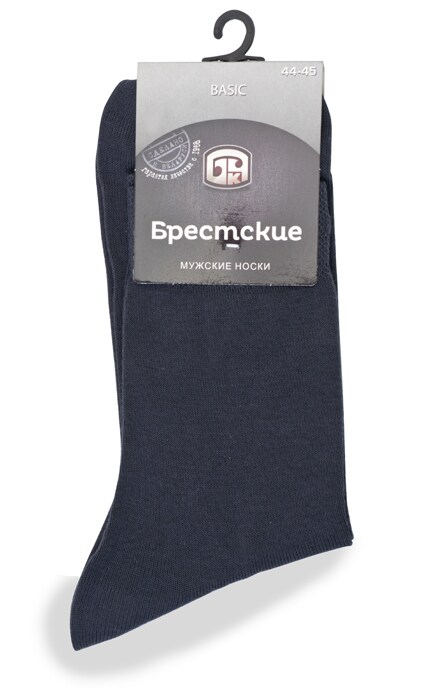 БЧК-Шкарпетки чоловічі розмір 44-45 темно сірі 60% бавовни-4810089345055