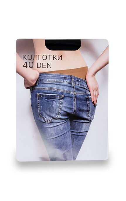 WOMENS CODE-Колготки Women's Code Nero 40 den 2 размер-4820040928753
