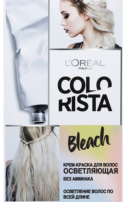 Крем-краска для волос L'Oreal Paris Colorista Bleach Осветляющая