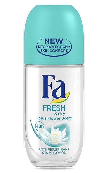 FA-Кульковий дезодорант Fa Fresh & Dry Аромат квітки лотоса-4015100009200