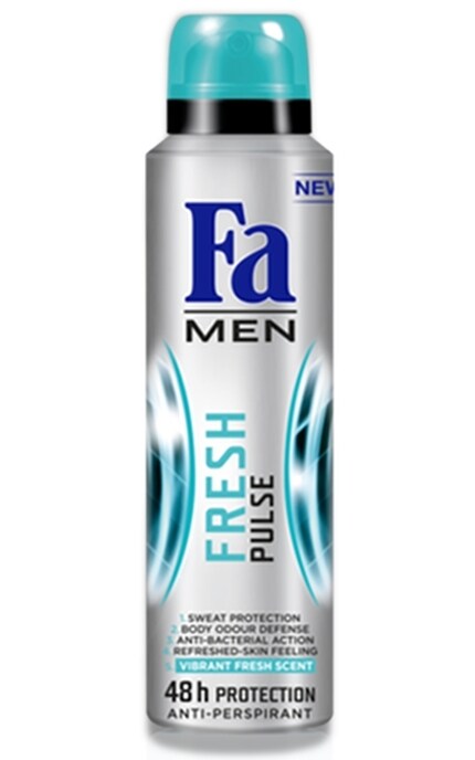 FA-Дезодорант-антиперспирант Fa Men Fresh Pulse аэрозольный-5201143732932