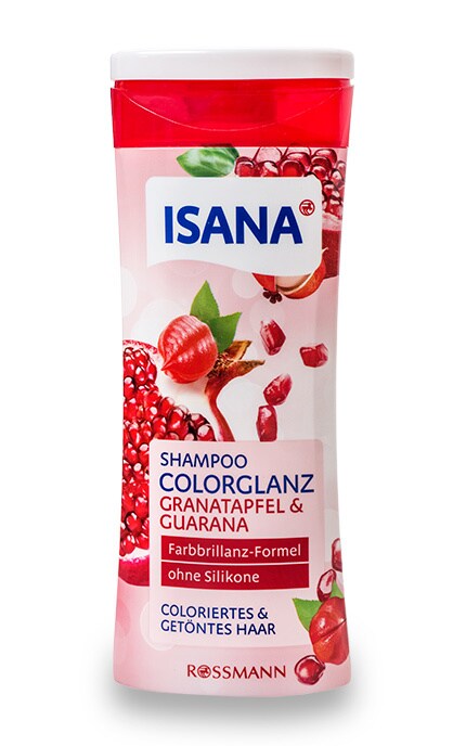 Шампунь Isana блеск цвета