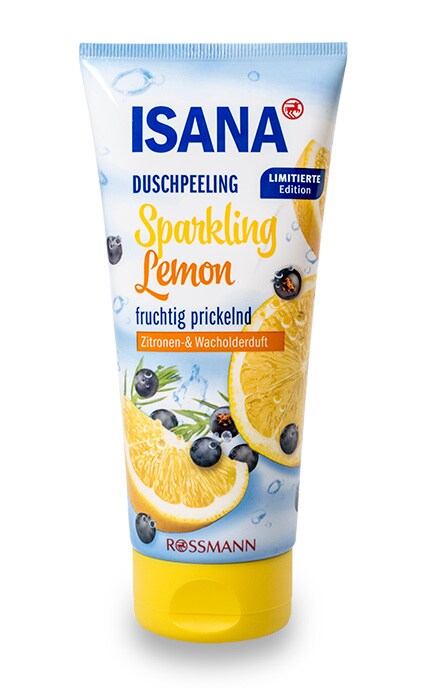 Пилинг Isana Sparkling lemon для тела