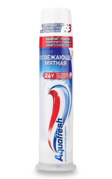 AQUAFRESH-Паста зубна Aquafresh Освіжаюча-м'ятна-5908311862544