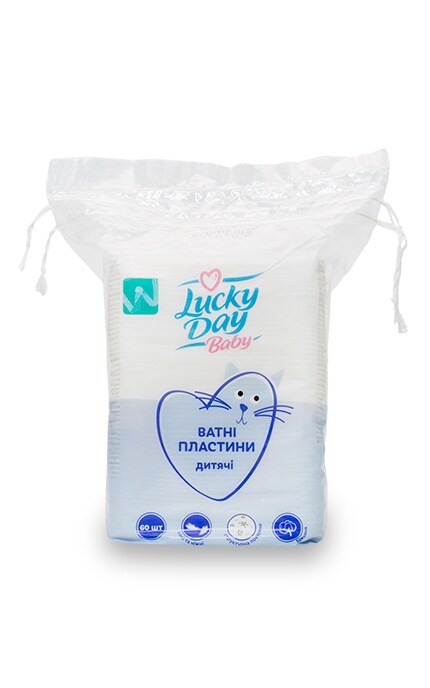 Ватные пластины Lucky Day Baby детские
