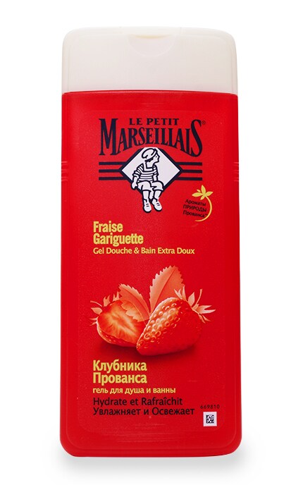 LE PETIT MARSEILLAIS-Гель для душу і ванни La Petit Marseillais Полуниця Провансу -3574661414478