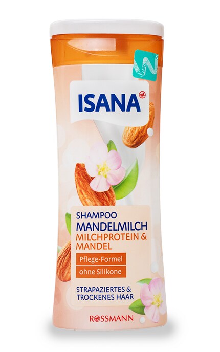 Шампунь Isana с миндальным молочком
