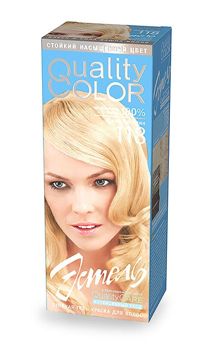 Гель-краска Quality Color Эстель, тон 132 Шоколадно-коричневый