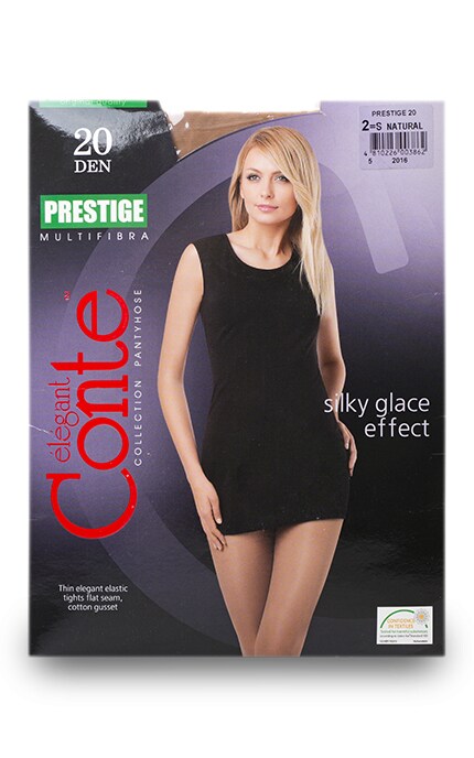 CONTE-Колготки Conte Prestige Natural 20 den 2 розмір-4810226003862
