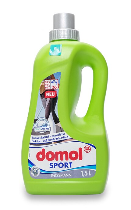 Концентрированный гель Domol для стирки спортивной одежды