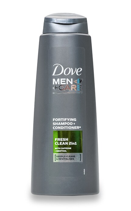 DOVE-Шампунь для мужчин Dove Свежесть ментола -8710908381195