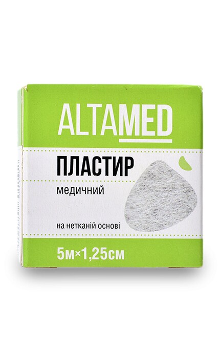 ALTAMED-Пластир медичний Altamed Котушковий на нетканій основі 5мх1,25см-4820184601192