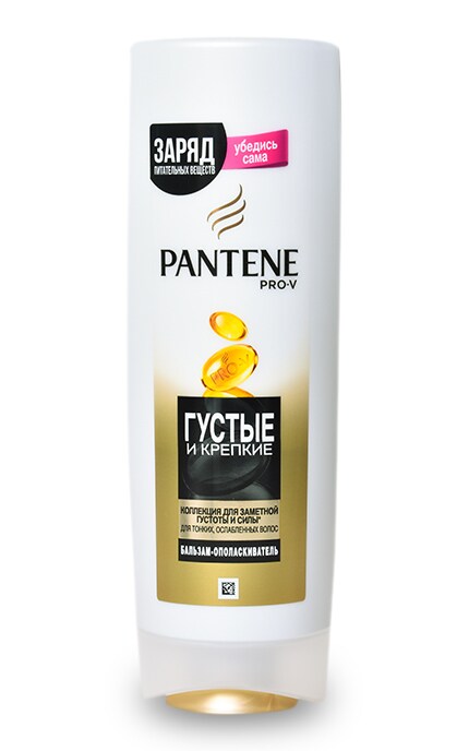 PANTENE-Бальзам-ополаскиватель Pantene Pro-V Густые и крепкие-5011321616790