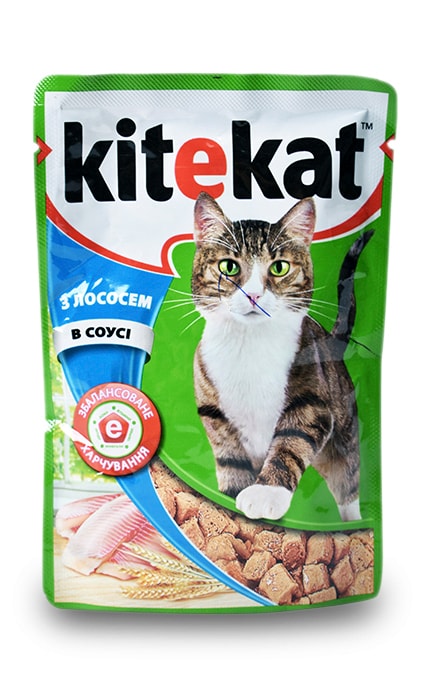 KITEKAT-Корм для котів Kitekat з Лососем в соусі-5900951256677