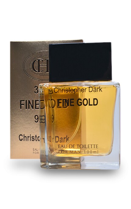 CHRISTOPHER DARK-Туалетная вода Christopher Dark Fine Gold Для мужчин-5906588002632